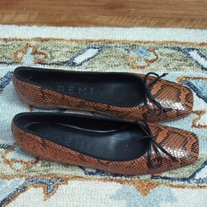 M. Gemi Danza Ballet Flat Snake